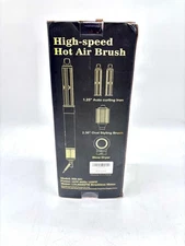 High Speed Hot Air Brush Adjustable Temp With Negative Ions And Swivel Cord