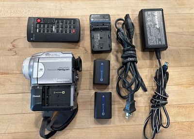 SONY Handycam DCR-PC120 MiniDV Camcorder | Carl Zeiss | Fully Tested Works Great