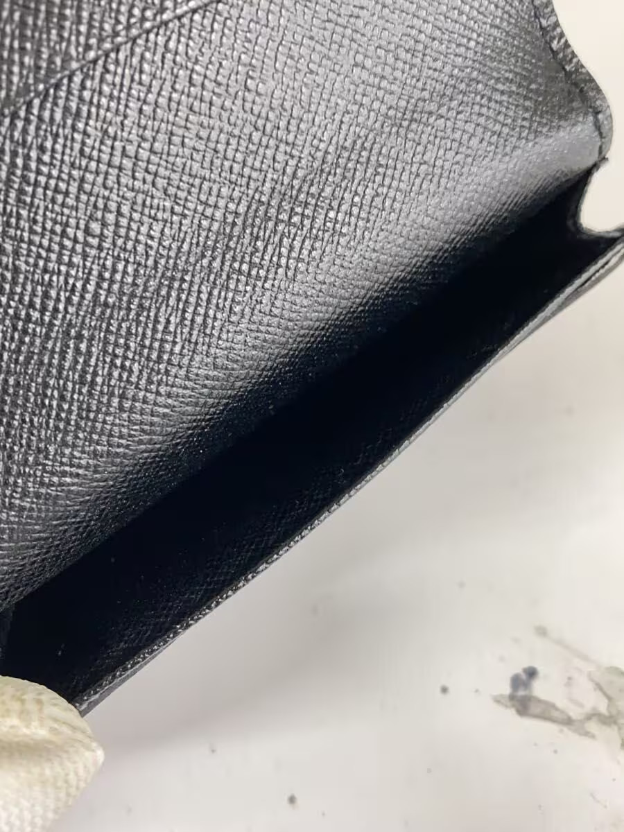 LOUIS VUITTON Envelope Carte de Visite Epi Black Plain Men's thumbnail 5