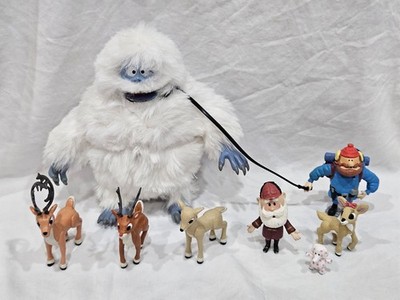 Memory Lane Rudolph the Red-Nosed Reindeer Figures Set Santa Bumble Misfit Toys