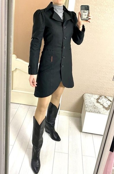 Women Vintage Stories Blazer Black 36 / S / 44
