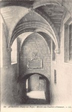 C230 France Avignon Palais des Papes Montee aux Escaliers    vintage postcard