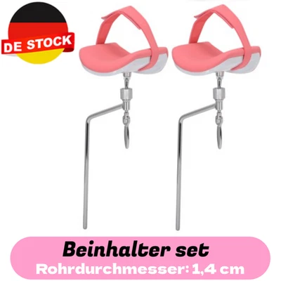 Beinhalter Beinstützen für Gynstuhl Gynäkologie Untersuchungsstuhl, Versand DE - Bild 1 von 4