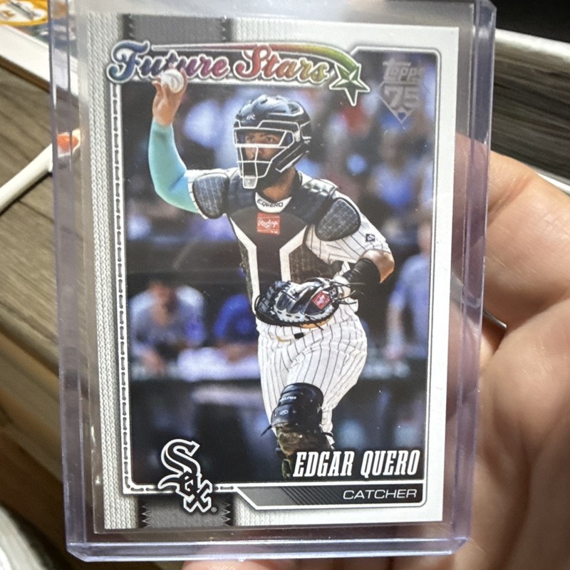 Topps series 2 2026 Future Stars Edgar Quero Chicago White Sox Baseball  #635