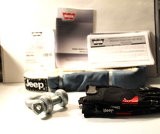 Jeep Wrangler Jk Jl Warn Winch Tow Recovery Strap Shackle Gloves Instructions