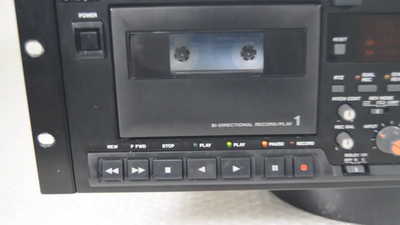 整備済み　TASCAM 302 カセットデッキ TASCAM 302 Dual Cassette Tape Player Recorder Auto Reverse PB/REC