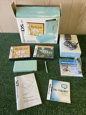 Nintendo DS Lite Special Edition Ice Blue Brain Age Game Console OKEB-02-046 