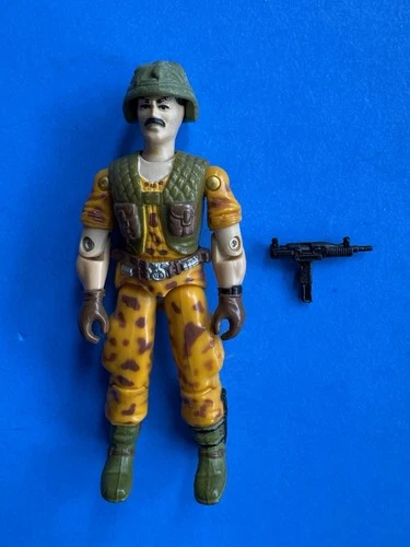 1986 Gi Joe Special Mission Brazil Claymore Figure v1 Complete Broken Crotch