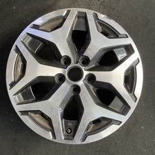 Subaru Machined Charcoal Forester Factory Rim 17x7 2019-2024 Original Oem 68866a Subaru Machined Charcoal Forester Factory Rim 17x7 2019-2024 Original Oem 68866a