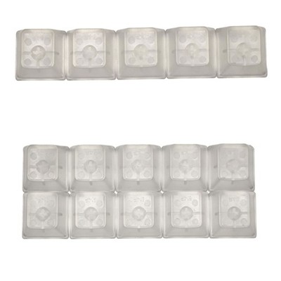 Keycaps ABS Frosted Transparent Translucent R4 Keycap for Mechanical Keyboard