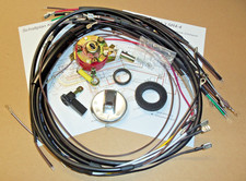 Kabelbaum Simson Schwalbe KR51/1  Set  Z&uuml;ndschloss + Abdeckung + Schaltplan