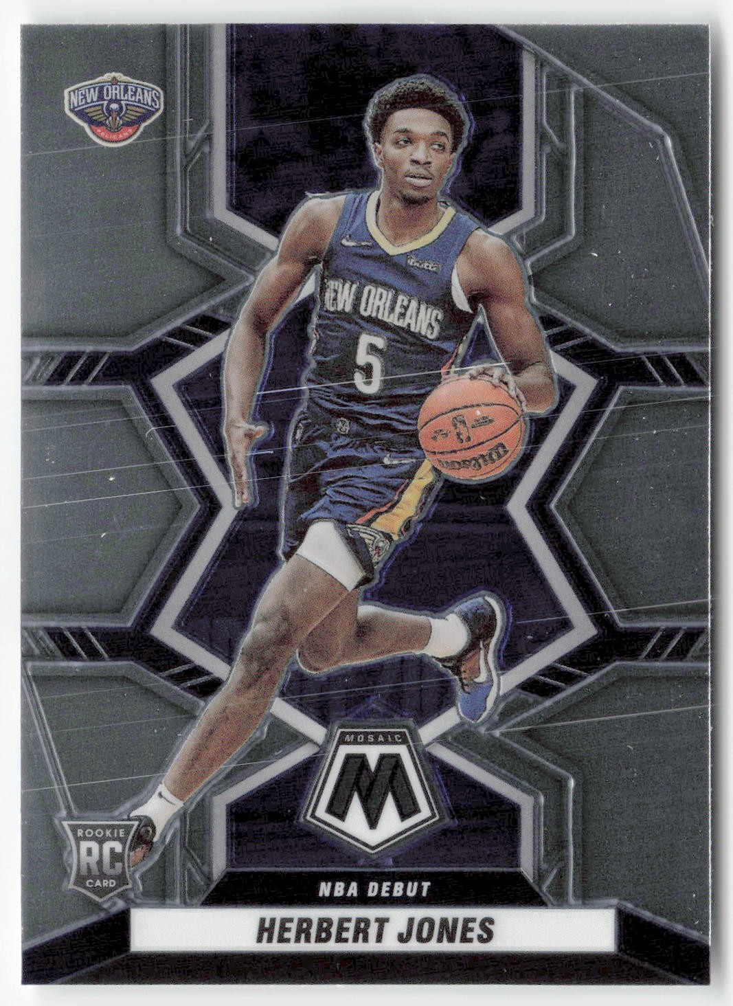 2021-22 Panini Mosaic #280 Herbert Jones