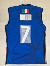 ERREA FIPAV 1° MAGLIA OLIMPIADI 2024 BALASO 7 ITALIA PALLAVOLO UOMO
