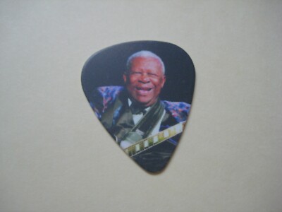 B.B. BB King Lucille Black Logo Guitar Pick Rare #3
