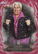 Classy Freddie Blassie 2015 Topps WWE Undisputed Red Parallel Card #86 HOF MGR