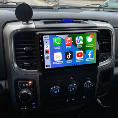 Car Radio for Dodge Ram 1500 2500 3500 2013-2019 GPS Navigation Android Carplay