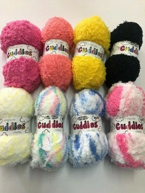 King Cole Cuddles Chunky Multi Chunky 50g Balls