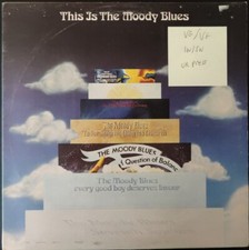 This is The Moody Blues Vinyl Record LP VG/VG MB 1/2 1974