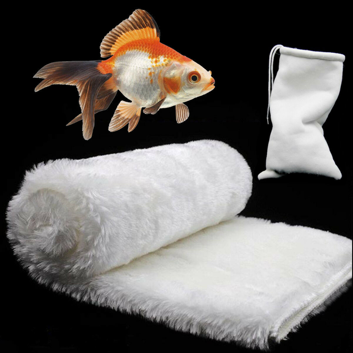 Aquarium Filter Sump Sock Reusable Felt Bag Fish Tank Micron