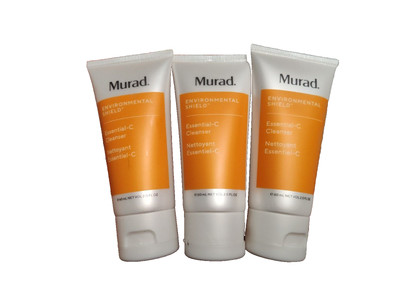 Murad Essential Vitamin C Cleanser Travel Size 2 oz (3pk) Retail $48
