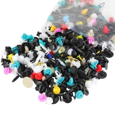 500 Clips Car Body Plastic Push Pin Rivet Trim Moulding Fastener Screwdriver USA