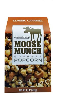 Moose Munch Gourmet Caramel Popcorn 10 Ounce Delicious Gift Treat eBay