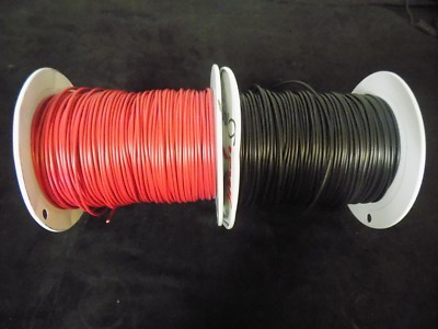 12 GAUGE 15 FT RED 15 FT BLACK GPT WIRE 100% COPPER AUTOMOTIVE PRIMARY OFC AWG