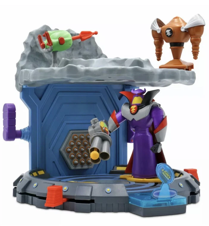 Disney Store Toy Story Toybox Emperor Zurg Robot Action Figure Lair Play Set NEW