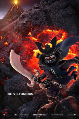 The Lego Ninjago Garmadon Movie Art Wall Indoor Room Outdoor