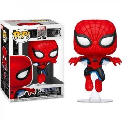 FUNKO POP MARVEL SPIDERMAN SPIDER-MAN PRIMERA APARICIÓN 593 - Imagen 1 de 2