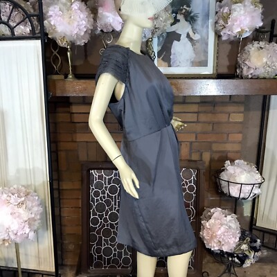 WOMEN'S LOFT DARK SILVER LACE CAP SLEEVE SHEATH DRESS NWT SZ 18 | eBay WOMEN'S LOFT DARK SILVER LACE CAP SLEEVE SHEATH DRESS NWT SZ 18 | eBay