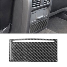 Cubierta interior de caja de almacenamiento trasero de fibra de carbono para Volkswagen Passat 2006-11