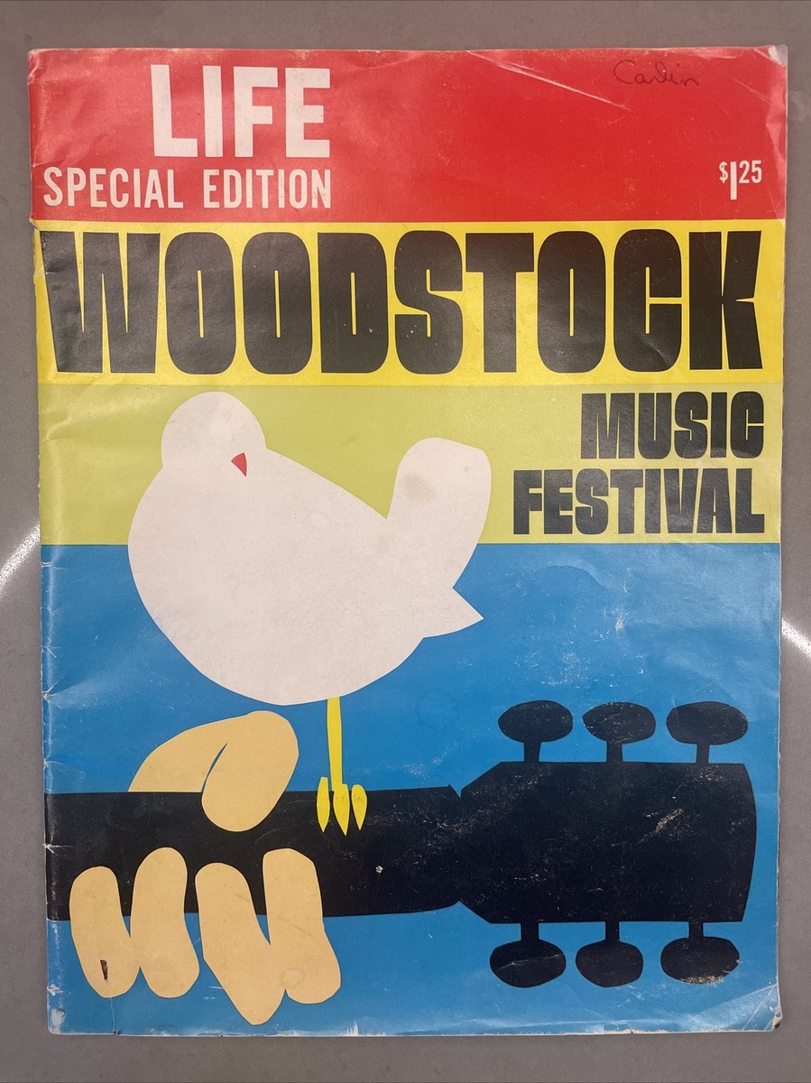 【美品】1969年 当時物 LIFE WOODSTOCK MUSICフェス特集号 Life Woodstock Music Festival Magazine 1969 Special Edition | eBay