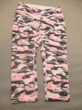 Lululemon Size 8 Womens Multicolor Stretch Pull On Compression Yoga Capri 411