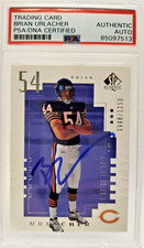BRIAN URLACHER AUTO /1250 ROOKIE 2000 UD SP Authentic PSA DNA Slabbed 122 Signed