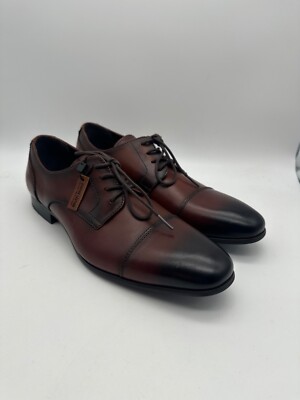 BRAND NEW Express 55285 Brown Oxford Cap Toe Dress Shoe Sz 11 MSRP $118 