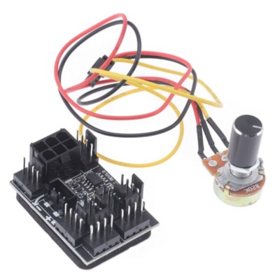 Easy Installation DC12V 8Port Fan Speed Controller For Improved System Cooling
