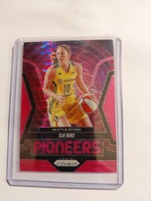 2025 #1 Sue Bird Panini Prizm Pioneers Pink Pulsar Insert Prizm 24/75 Storm🔥 SP