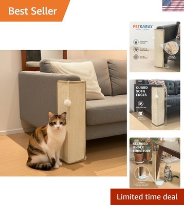 23.6'' Cat Scratching Post - Sturdy Corner Protector for All Breed Sizes