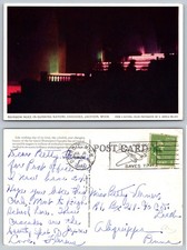 Cascades Jackson Mich Rainbow Hues Gushing Waters Postcard