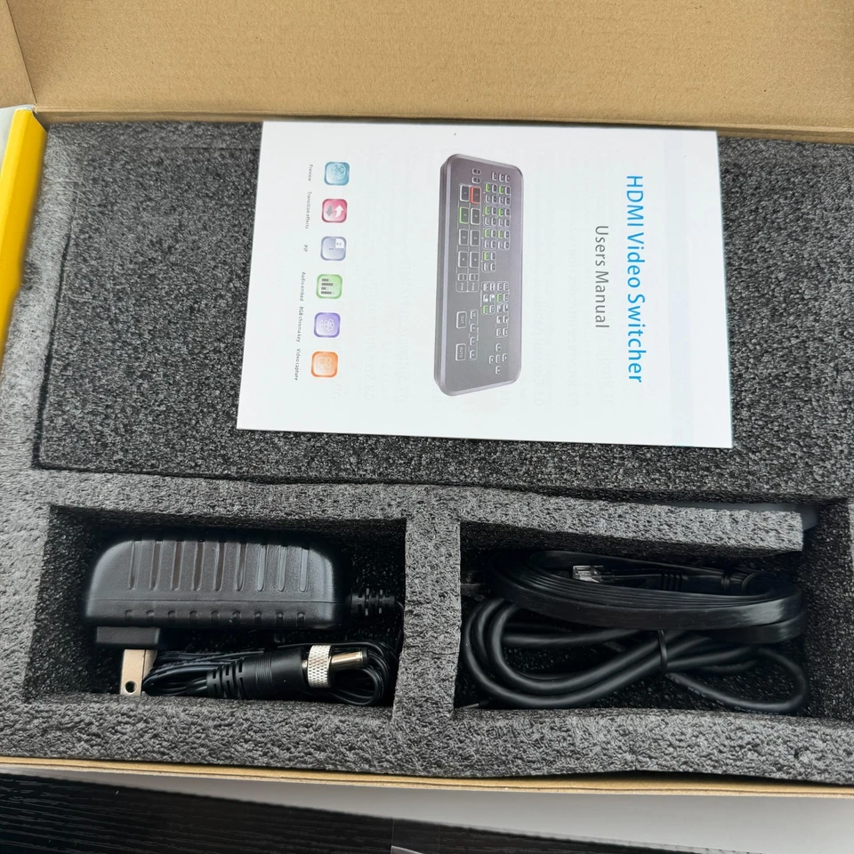 READ MT-VIKI HDMI Live Stream Switcher, Video Mixer Switch for OBS Youtube - Image 4 of 4