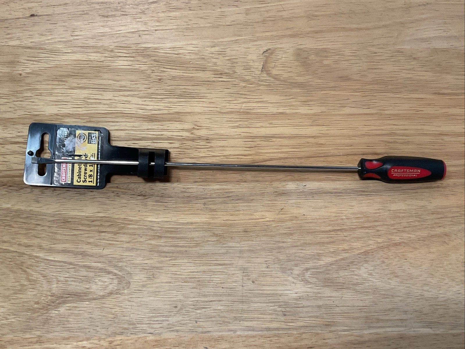 Vintage Rare Craftsman 47164 Professional 1/8" x 10" Cabinet Screwdriver USA