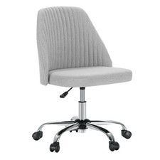 DUMOS Office Chair, Comfy Desk Chair Rolling Vanity Swivel Task Chairs with W...