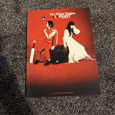 The White Stripes Elephant Guitar Tablature Vocal Paperback Music Song Book
