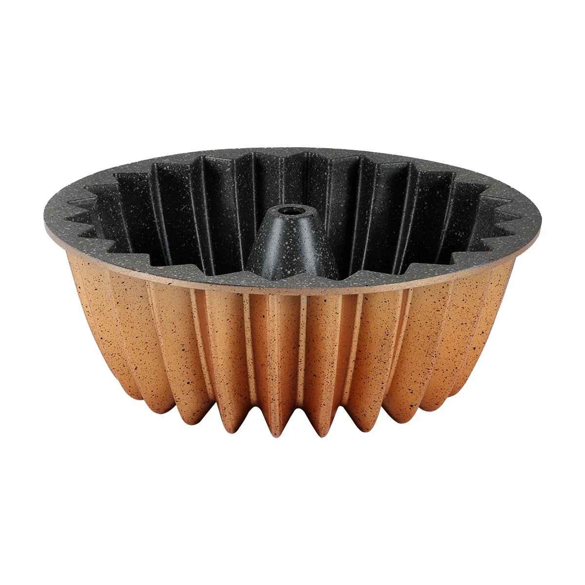 Serenk Star Shape Cake Pan – Non Stick Granite Bakeware – Die Cast Aluminum