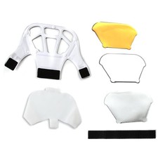 New Speedlite Diffuser Flash Light Bounce Diffuser With 3 Color Reflector Board