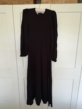 BNWT: ZIMMERMANN Blouson Long Sleeve Midi Dress - Size 0 (6 AU / 2 US) Black