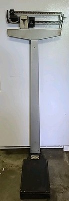Vintave Upright Health O Meter 400 ADE Physicians Scale 350lb Cap. Works 60''