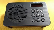 Silvercrest SDR 1.5 Portable DAB+ / FM Digital Pocket Radio Black