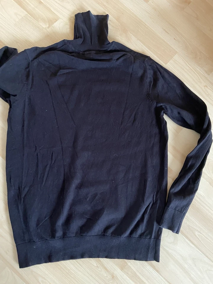 Pier One   Pulli , Rolli  schwarz   Feinstrick   gr. M   Pullover, Rollkragen - Bild 3 von 4